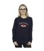 Disney Femmes/Les femmes Minnie Mouse Christmas Holly Sweatshirt (Bleu marine) - UTBI29341-2