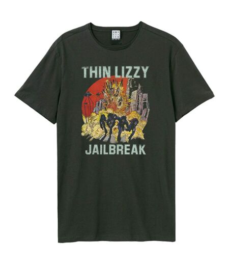 T-shirt jailbreak adulte charbon Amplified