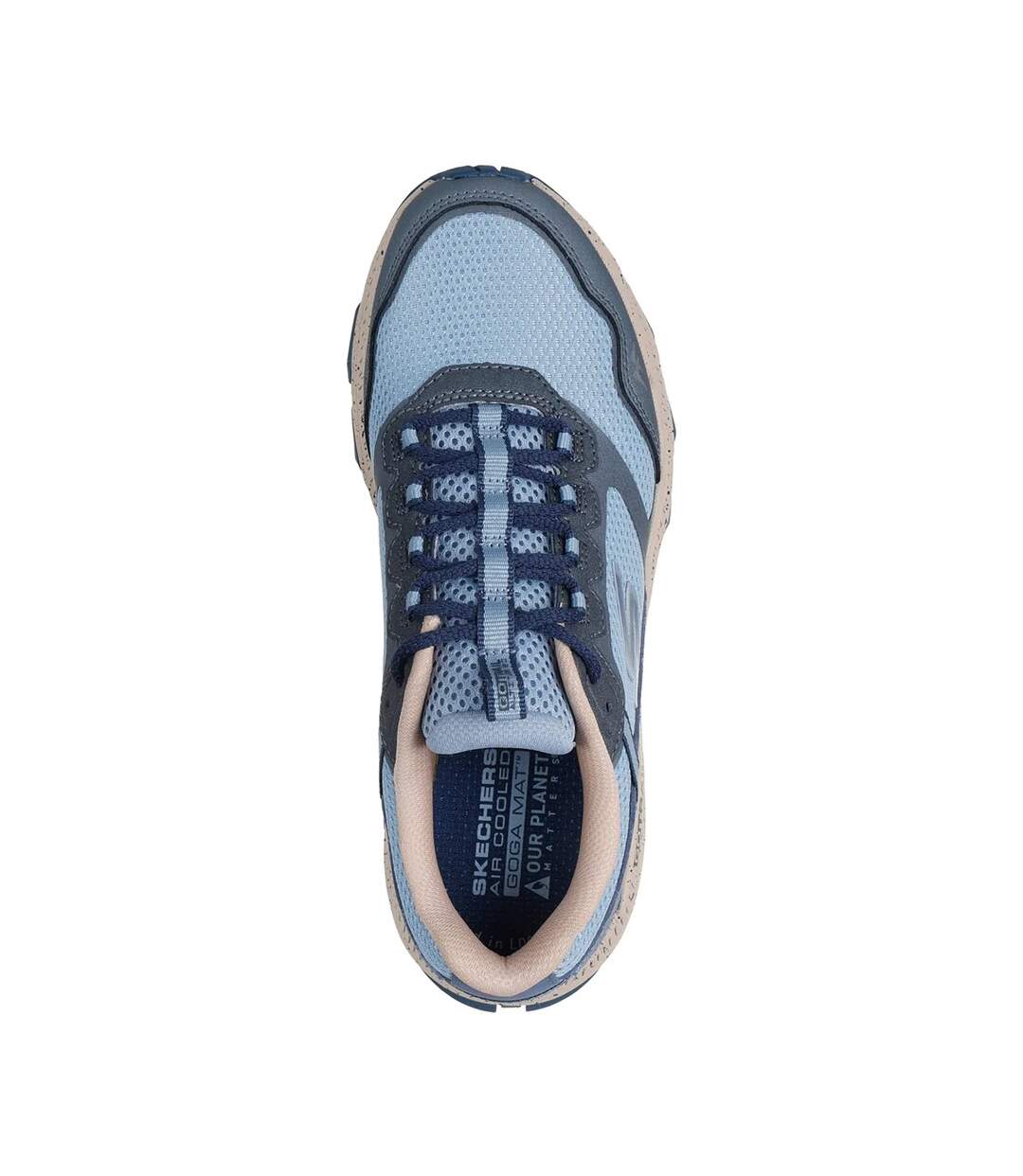 Womens/ladies Go Run Trail Altitude 2.0 Ravine Trainers Slate Skechers-4