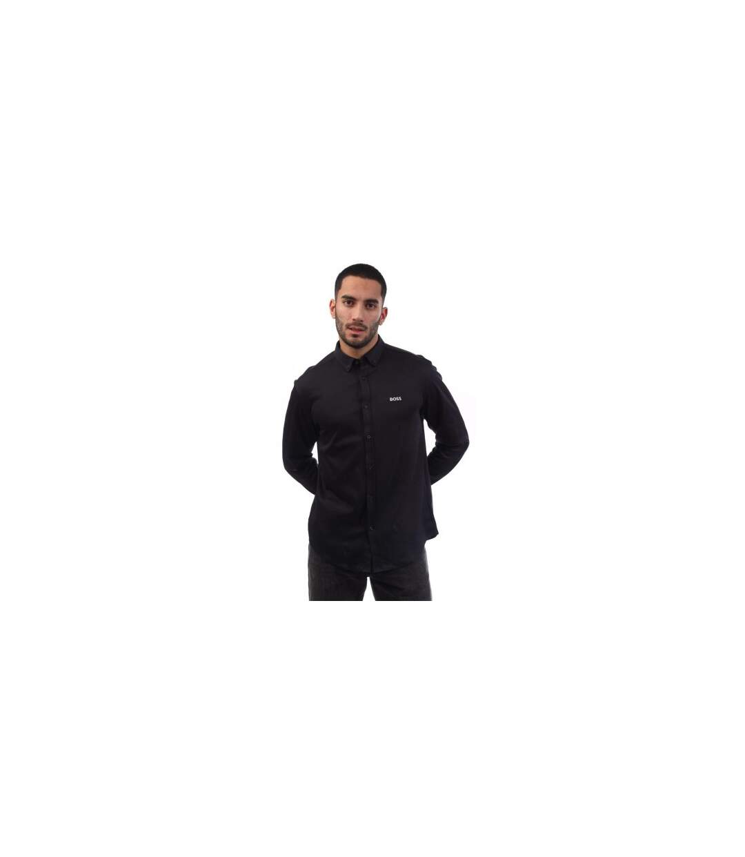 Chemise Motion Homme Bleu Foncé Boss-1