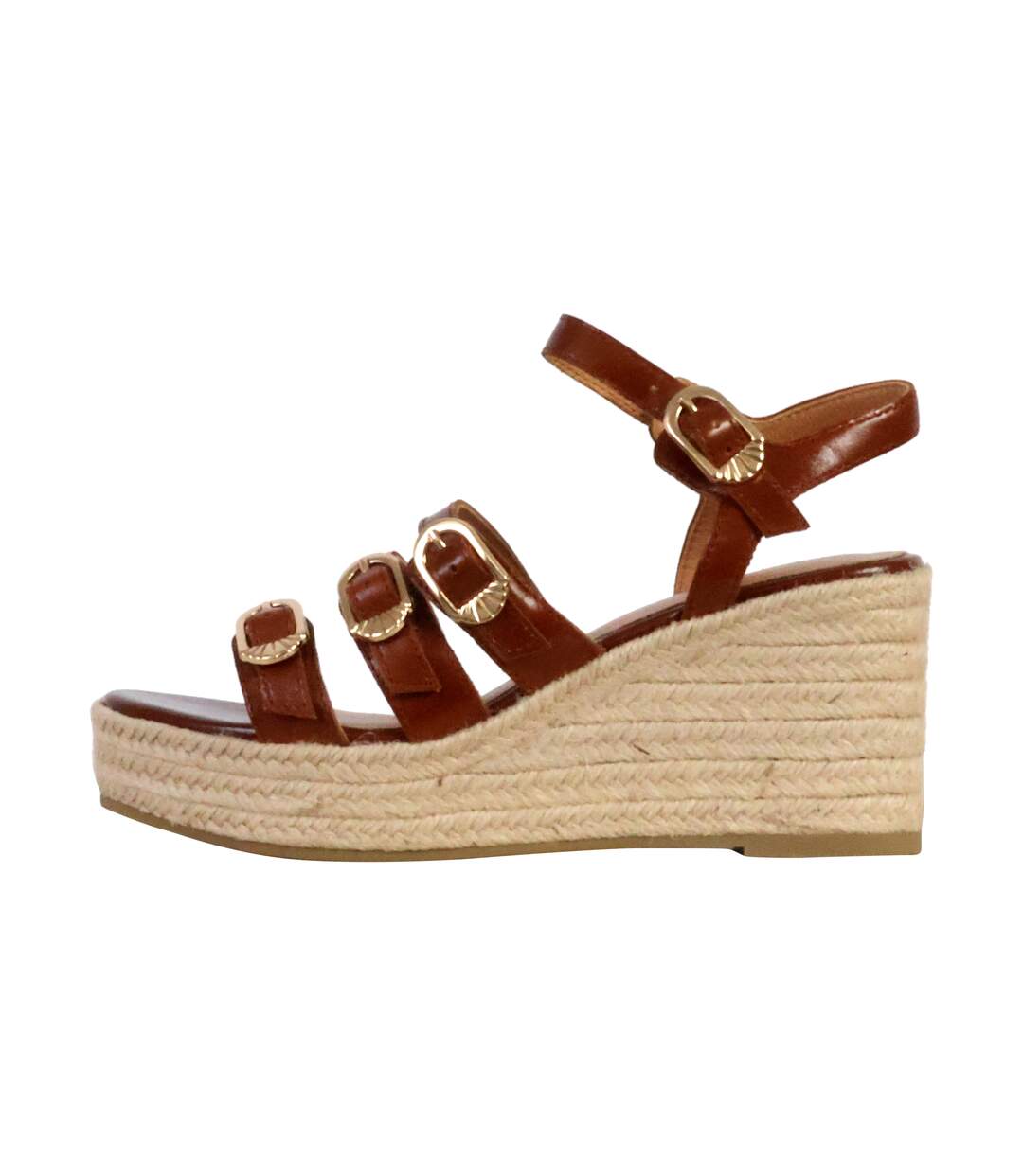 Sandales Compensées Cuir Emilie Karston Talia-1
