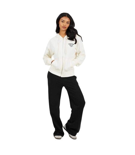 Veste À Capuche New York Femme Crème Brave Soul