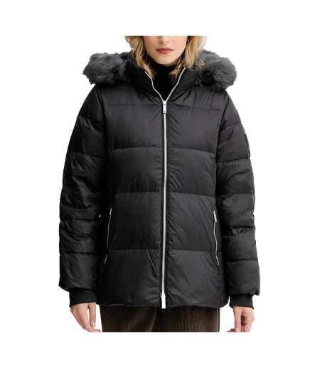 Doudoune noir femme calvin klein jeans mid down