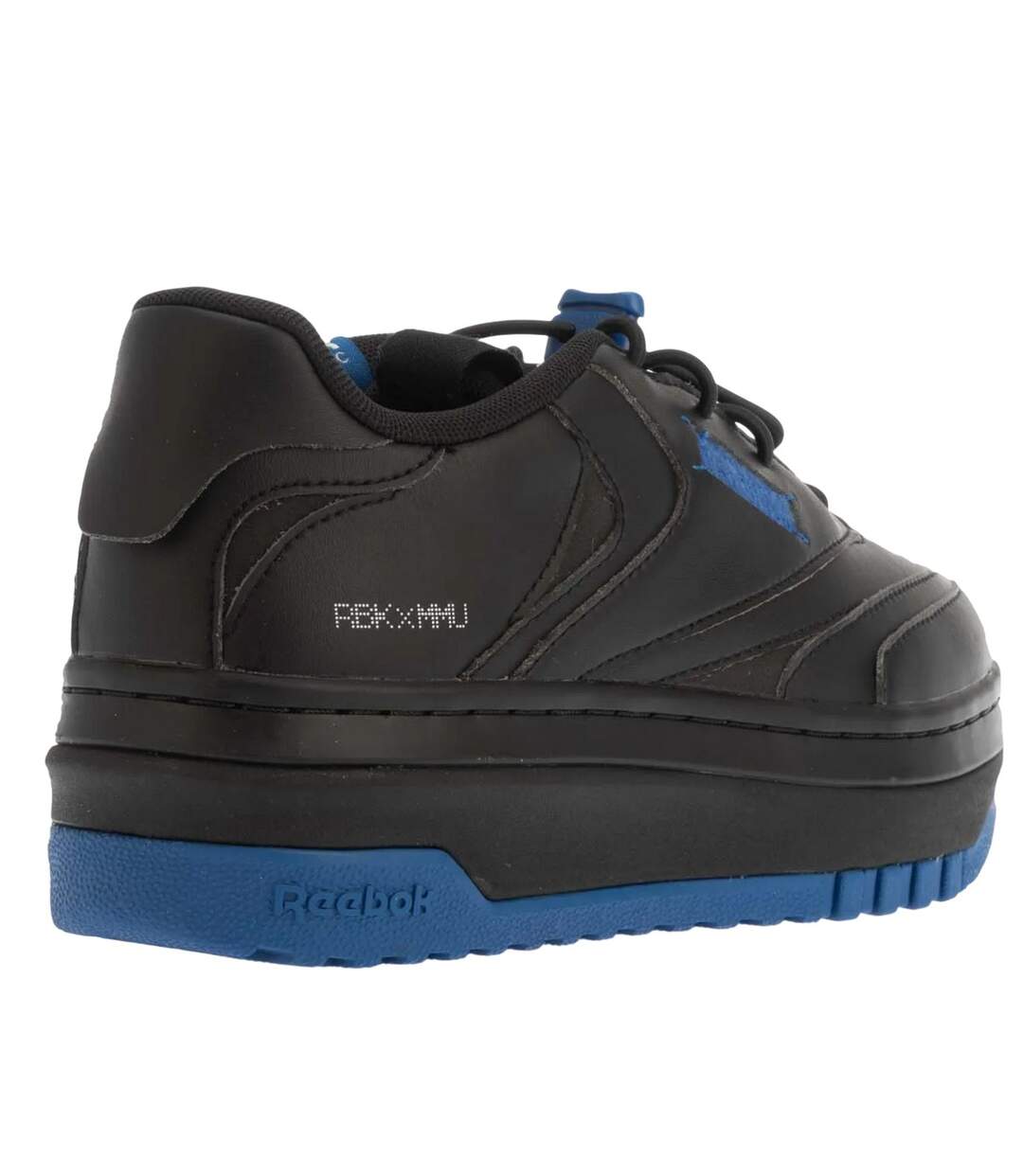 Unisex Adult Club C Milk Makeup Vegan Leather Trainers Black Cobalt Blue Reebok-2