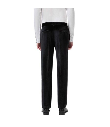 Pantalon De Smoking Homme Noir Twisted Tailor