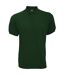 B&C Safran Mens Polo Shirt / Mens Short Sleeve Polo Shirts (Bottle Green)