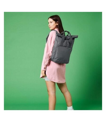 Sac À Dos Taille Unique Gris Foncé Bagbase