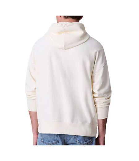Sweat à capuche beige homme calvin klein jeans premium terry