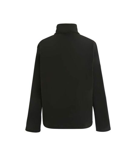 Mens Ascender Fleece Jacket Black Mineral Grey Regatta