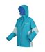 Veste imperméable highton femme bleu tahoe / turquoise délavé Regatta