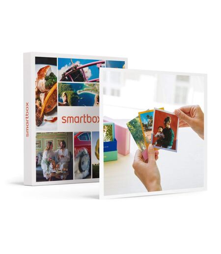 Coffret Cheerz Box Rétro avec 25 tirages de vos photos préférées - SMARTBOX - Coffret Cadeau Multi-thèmes