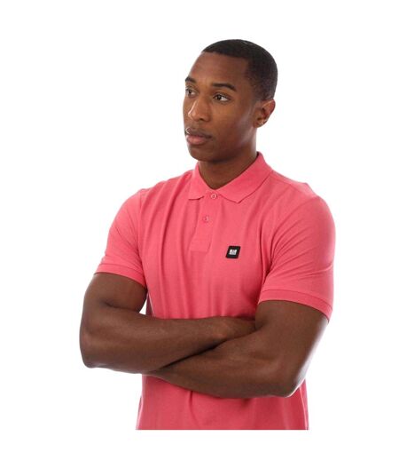 Polo Manches Courtes Barnum Homme Rose Clair Weekend Offender