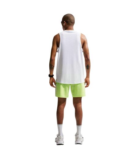 Short De Course Miler Homme Vert Citron Nike