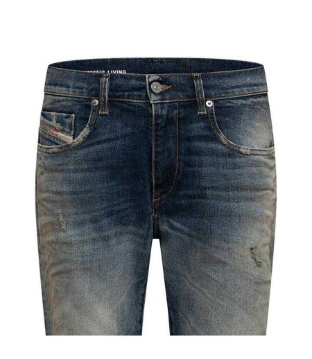 Jean Motif/style Usé D-strukt Homme Bleu Diesel