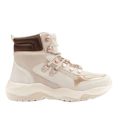 Baskets Femme Beige Lee Cooper