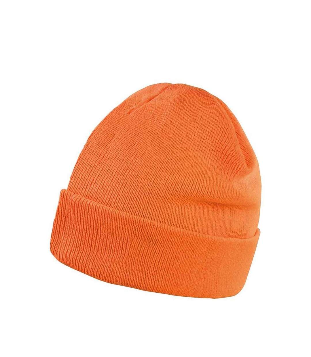 Bonnet d´hiver orange fluo Result Winter Essentials-2