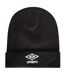 Logo Beanie Black Umbro-1