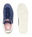 Mens Lineshot Logo Leather Trainers Blue Lacoste-4