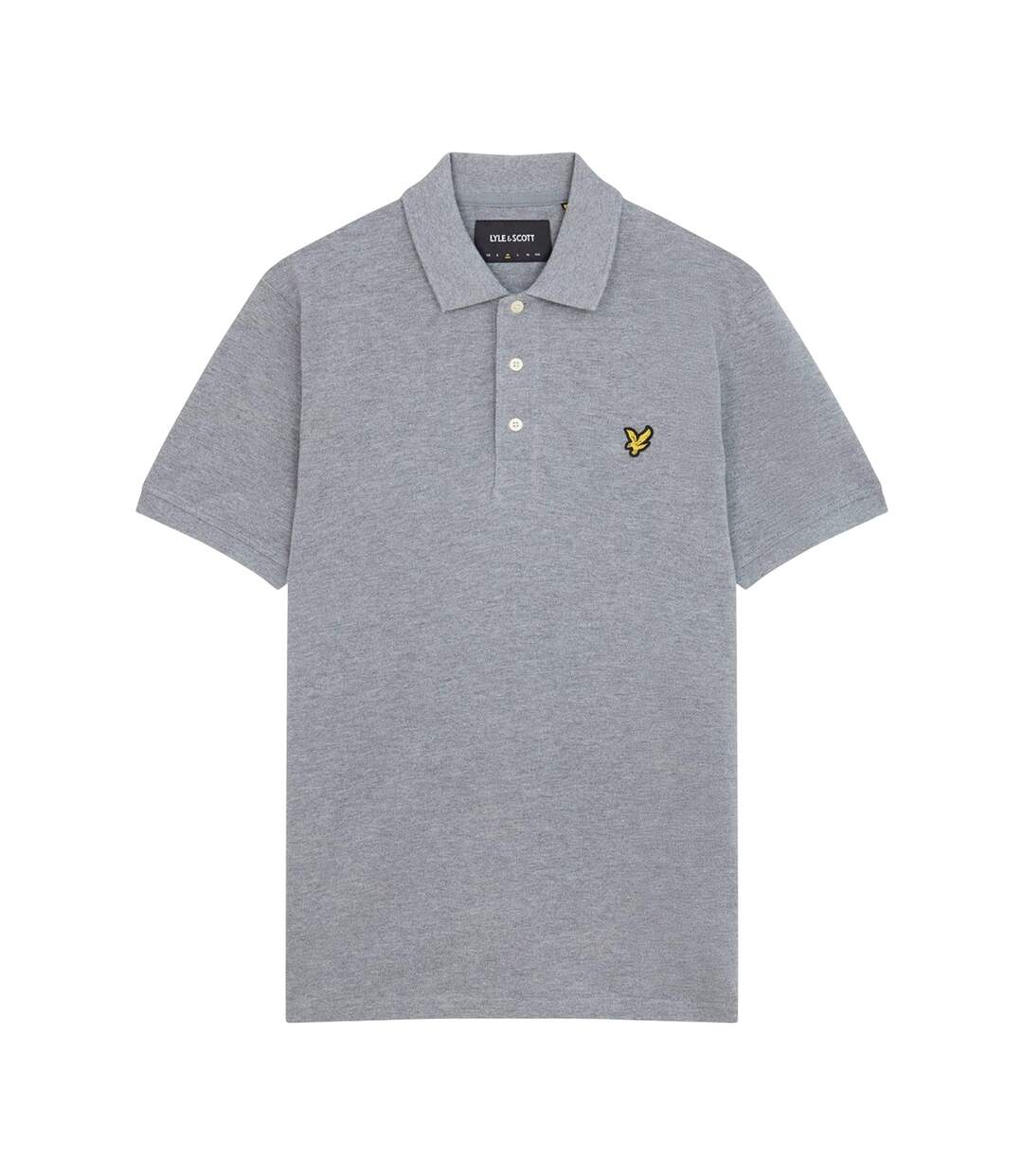 Polo Style Logo Homme Gris Lyle & Scott-2