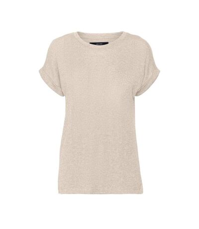 T-Shirt Beige Femme Vero Moda Brianna - S