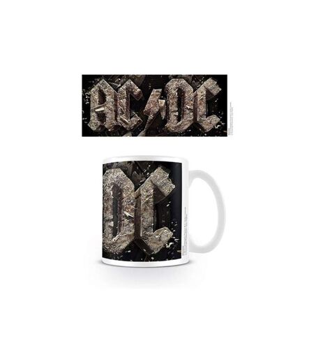 AC/DC - Mug ROCK OR BUST (Noir / Blanc) (Taille unique) - UTBS3274