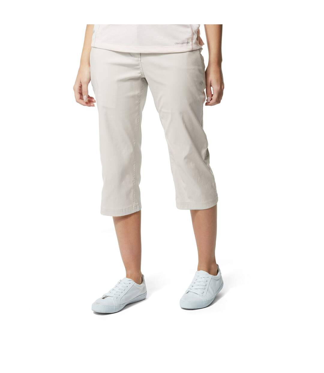 Pantacourt Kiwi Pro Femme Gris Colombe Craghoppers-1