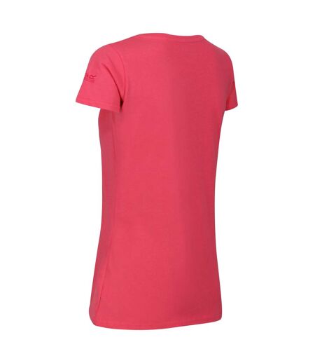 Regatta - T-shirt BREEZED - Femme (Rose) - UTRG9052