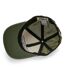 Casquette trucker avec filet bi-matière semi curved avec patch Logo Hatfield-4
