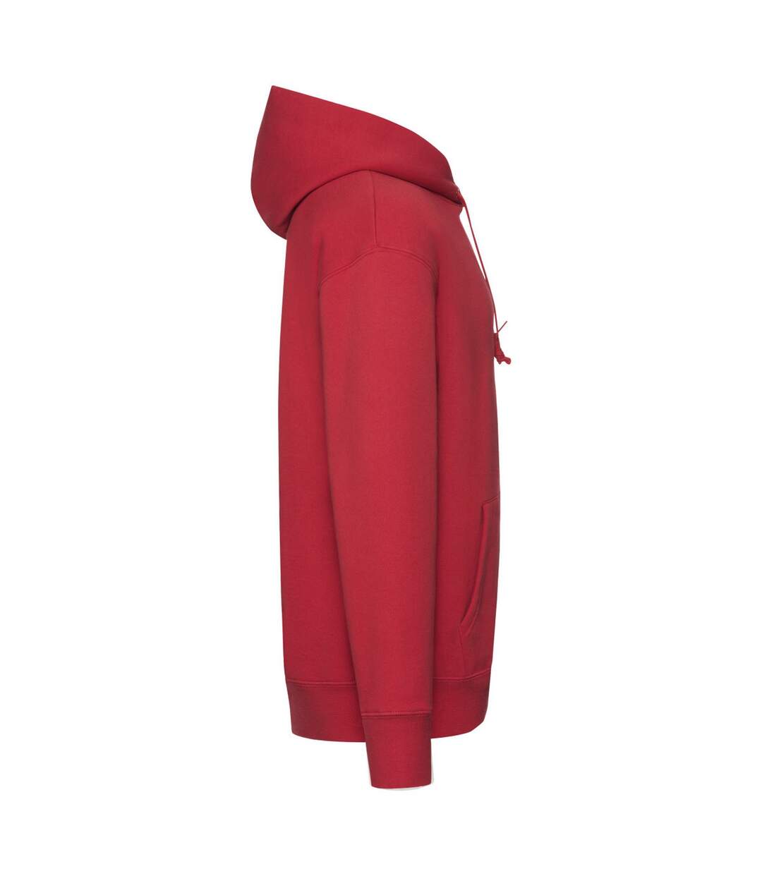 Mens R Hoodie Red Fruit Of The Loom-3