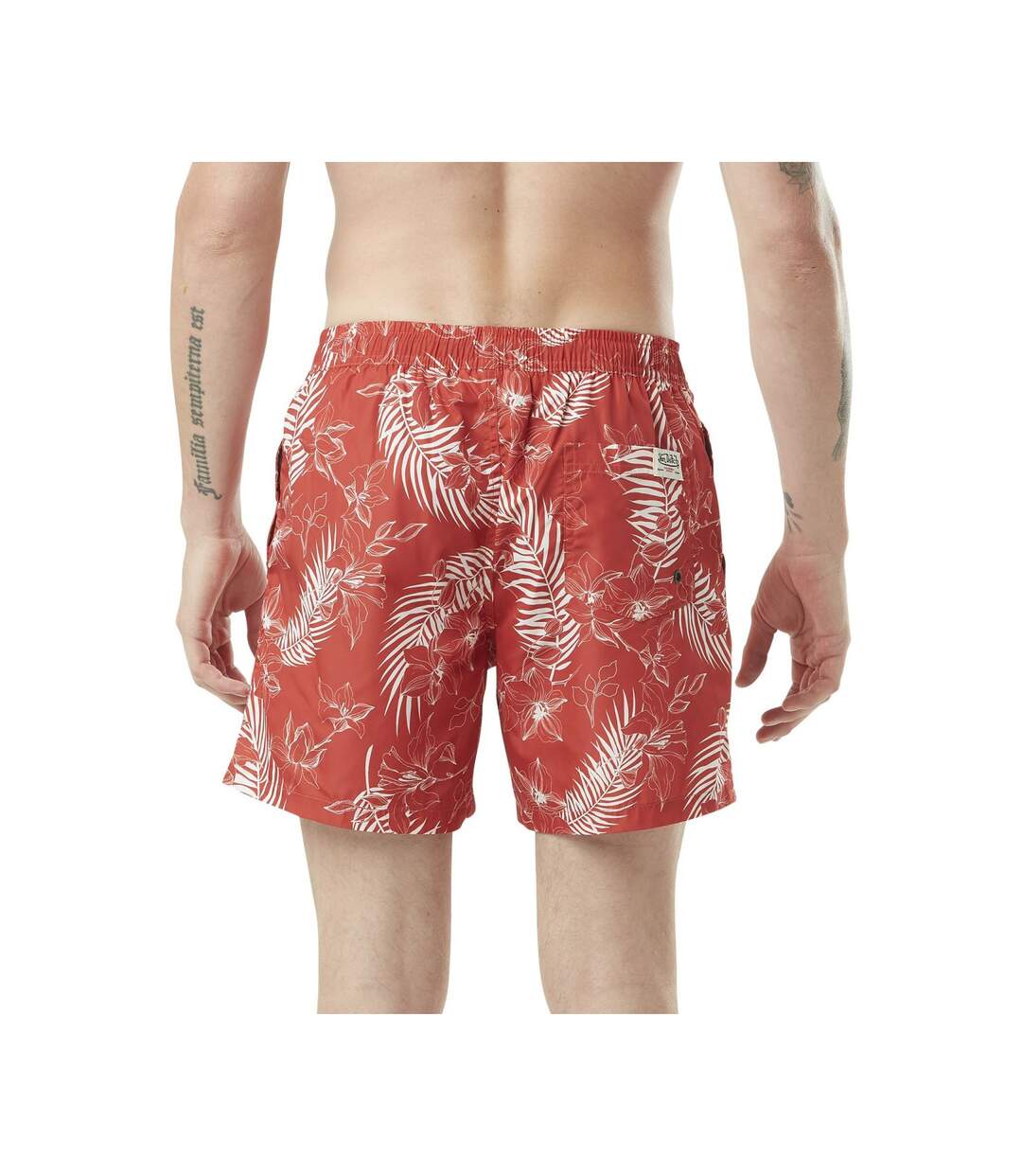Short de bain homme imprimé Burt en coton Vondutch-4