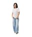 Womens/ladies yala recycled cotton lightweight t-shirt natural raw Iqoniq-4