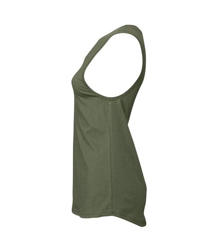 Bella + Canvas Womens/Ladies Jersey Tank Top (Military Green)