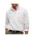 Sweat gris chiné homme tommy hilfiger fleece-1