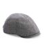 Casquette Gatsby d'été en lin - B621 - gris-1