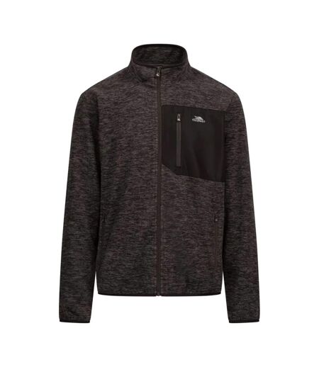 Mens Cliff Fleece Jacket Charcoal Trespass