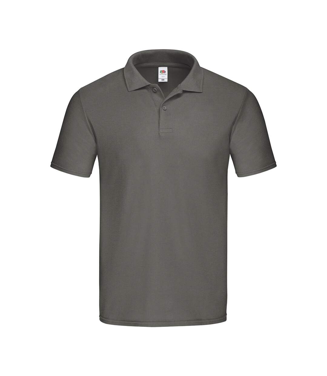 Polo Original Adulte Graphite Clair Uni Fruit Of The Loom-1
