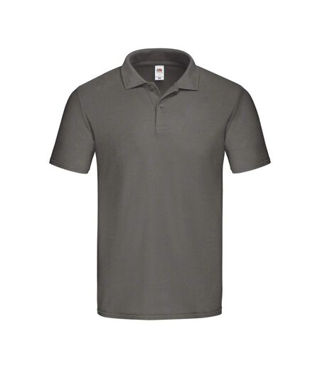 Polo Original Adulte Graphite Clair Uni Fruit Of The Loom