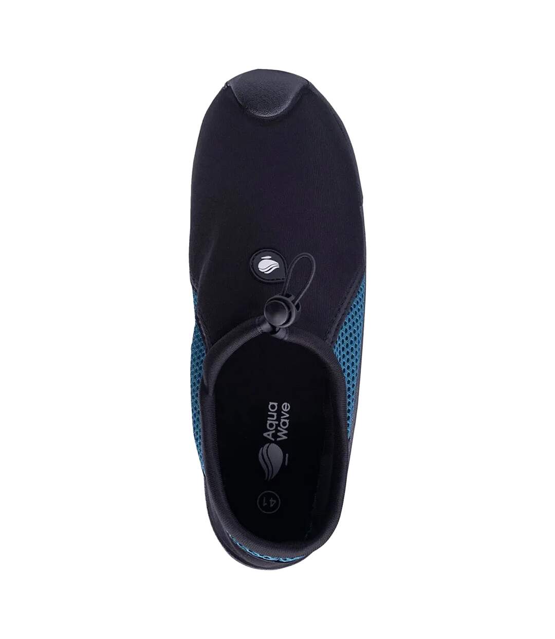 Chaussures Aquatiques Mareo Homme Noir Bleu Canard Aquawave-4