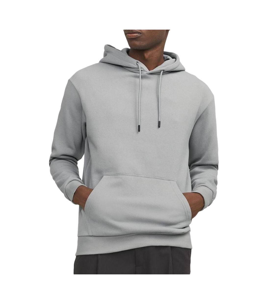 Sweat à Capuche Gris Homme Jack & Jones Bradley Hood - XS-1