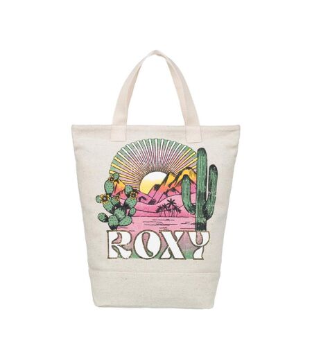 Sac à dos beige femme roxy drink the wave - taille unique