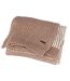 Womens/ladies Namato Two Tone Chunky Knit Scarf One Size Beige Boss-3