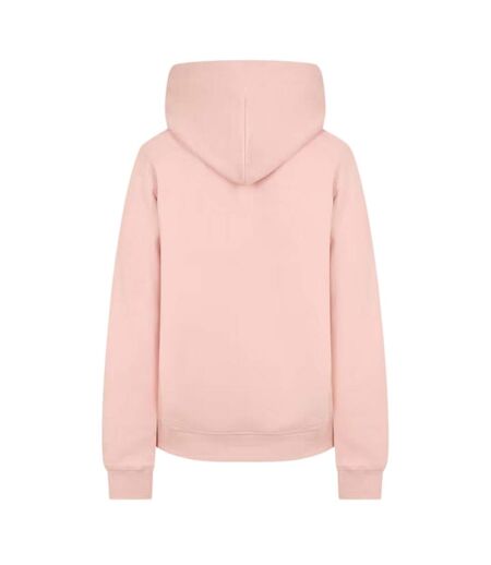 Womens/ladies Graphic Logo Hoodie Soft Pink Jack Wills