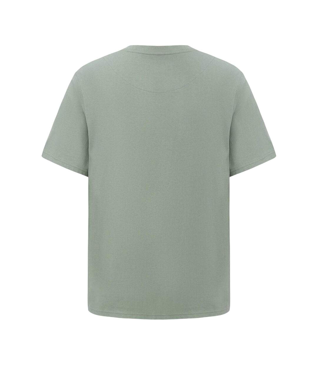 Mens Small Logo Cotton T-shirt Light Green Pretty Green-2