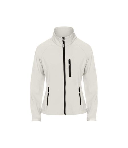 Roly Womens/Ladies Antartida Soft Shell Jacket (Pearl White)