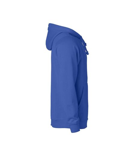 Sweat À Capuche Basic Adulte Bleu Clique