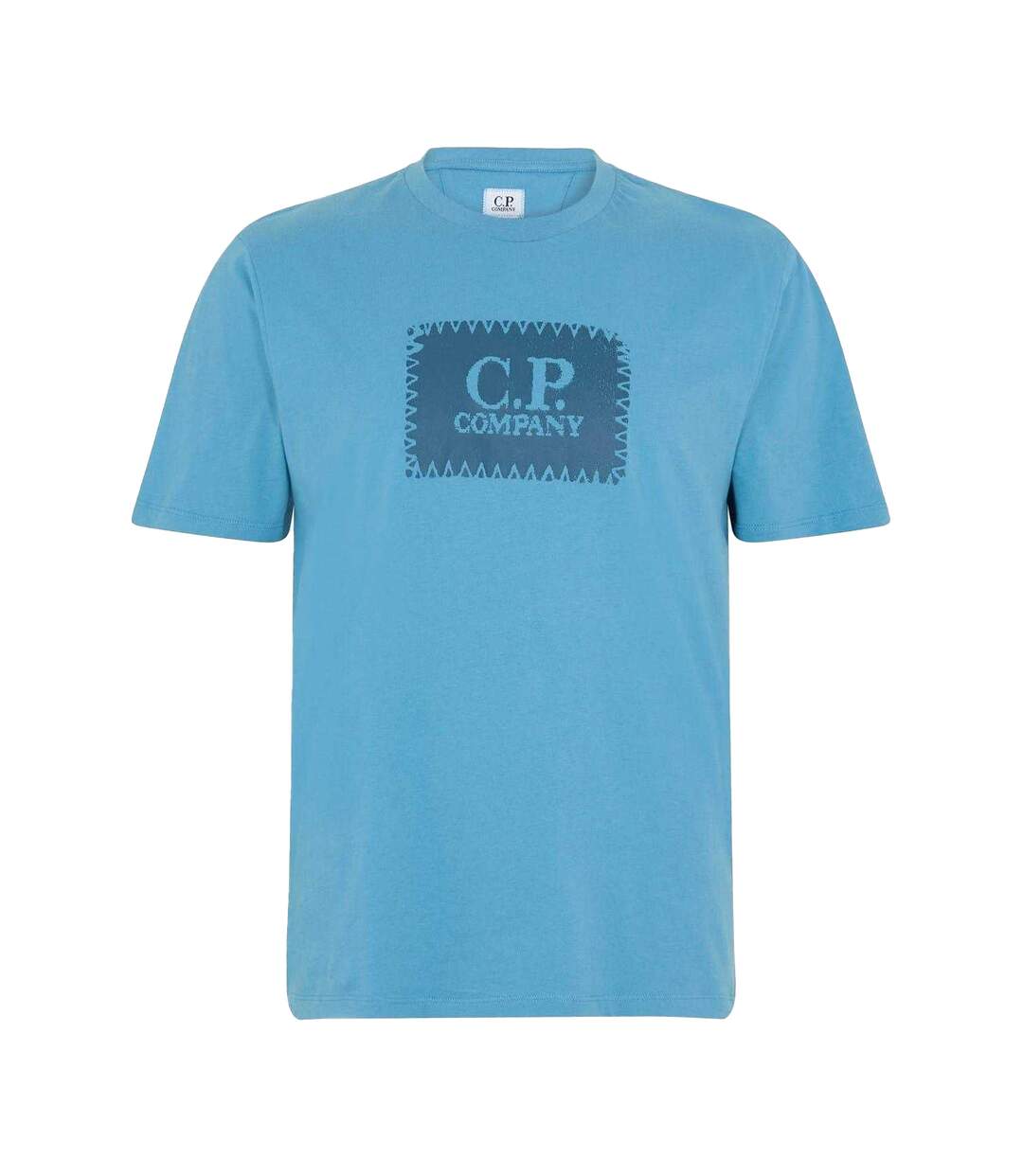 T-shirt Manches Courtes Motif/style Logo Bloc Homme Bleu Foncé C.P. Company-2
