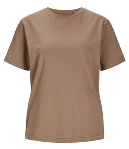 T-shirt manches courtes - JACK&JONES - Femme - JJ3914 - beige taupe