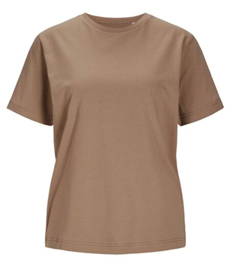 T-shirt manches courtes - JACK&JONES - Femme - JJ3914 - beige taupe