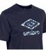 Tee shirt homme col rond en coton 160GSM et logo imprimé camo 957862 Umbro-2