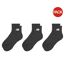 Lot De 3  Socquettes Adulte Blanc New Balance-1